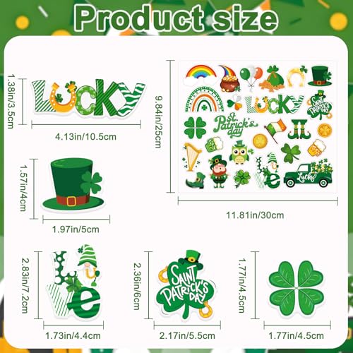 50 PCS Reusable Winter Gel Window Clings K52081
