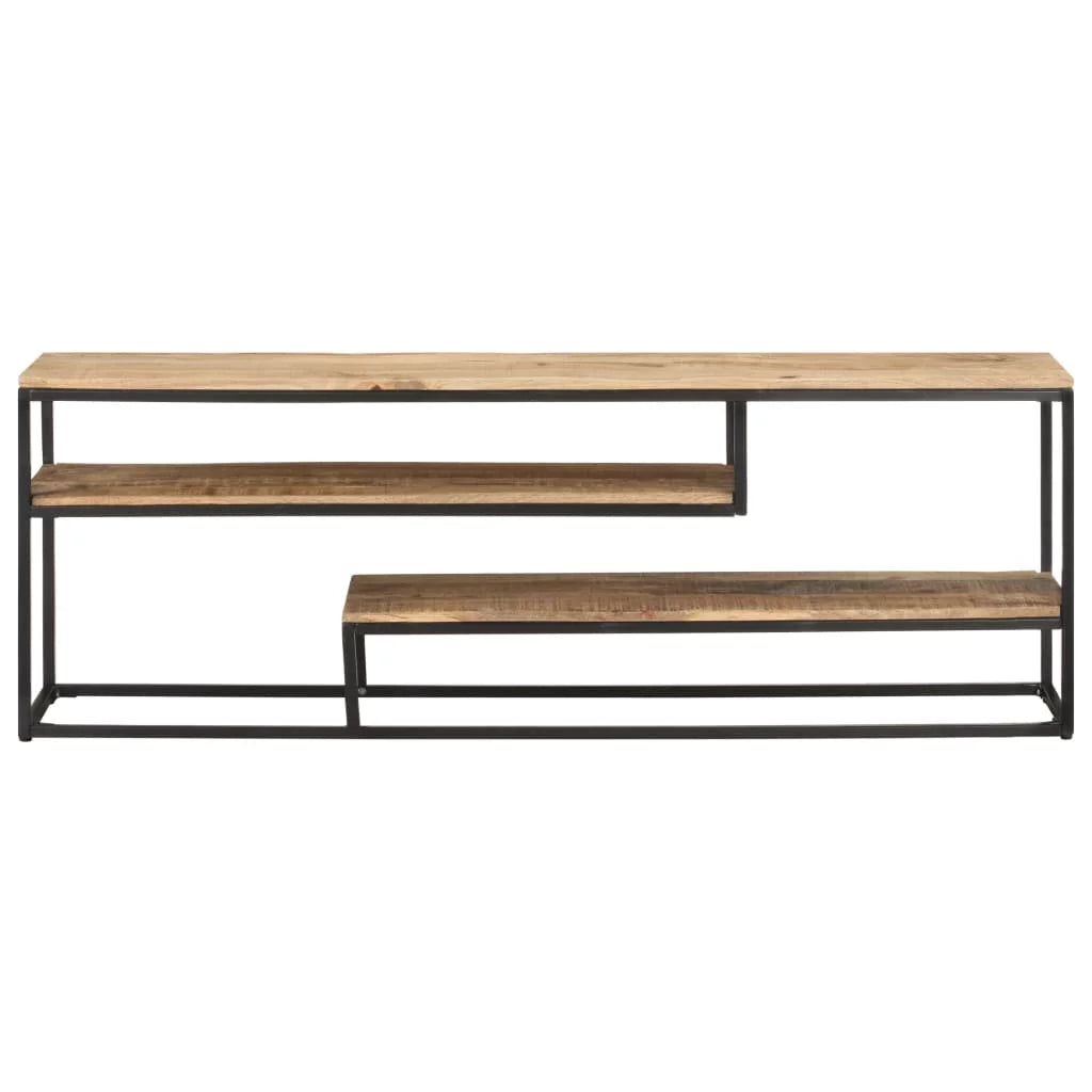 Rough Mango Wood TV Stand X285