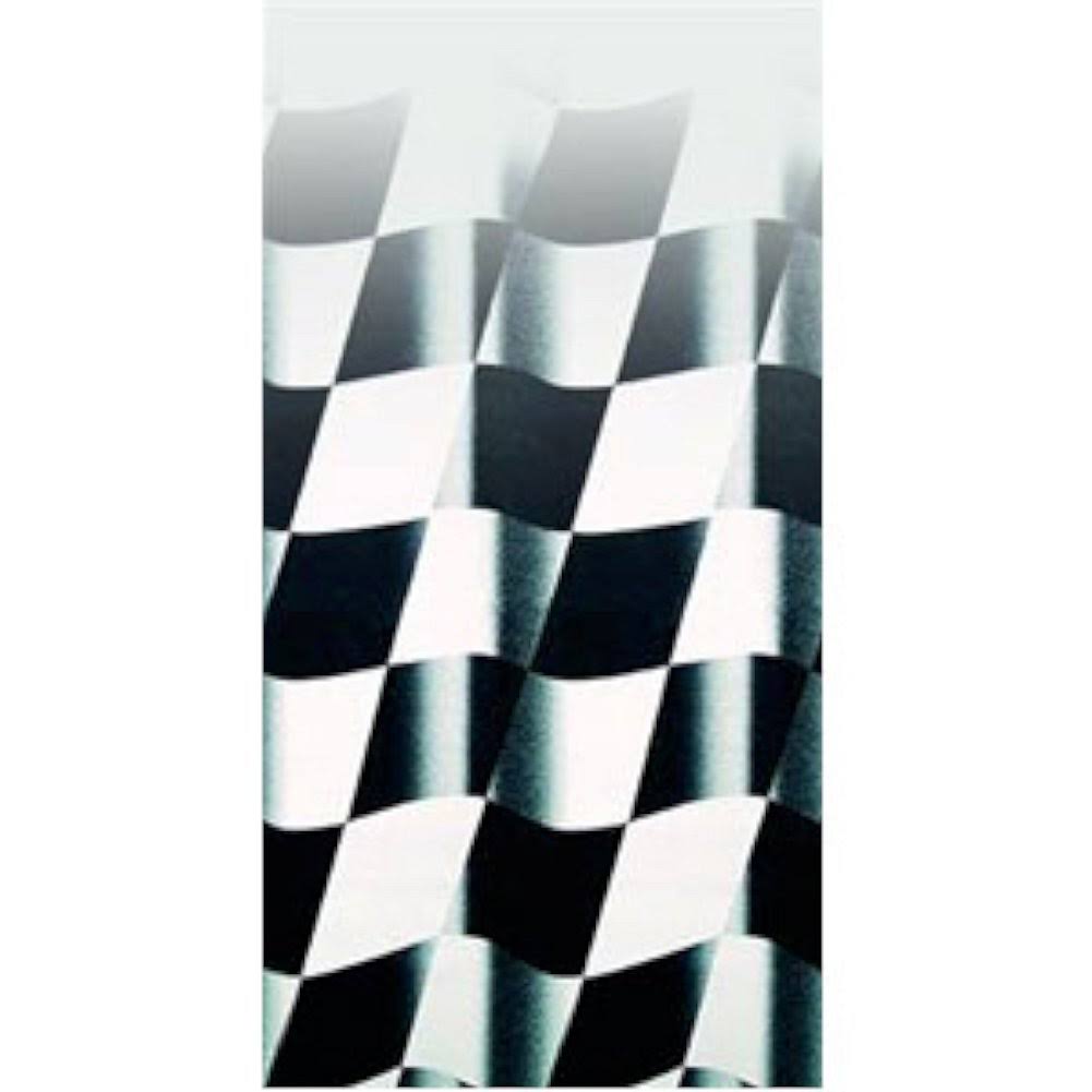 Checkered Flag Fabric Awning E232549