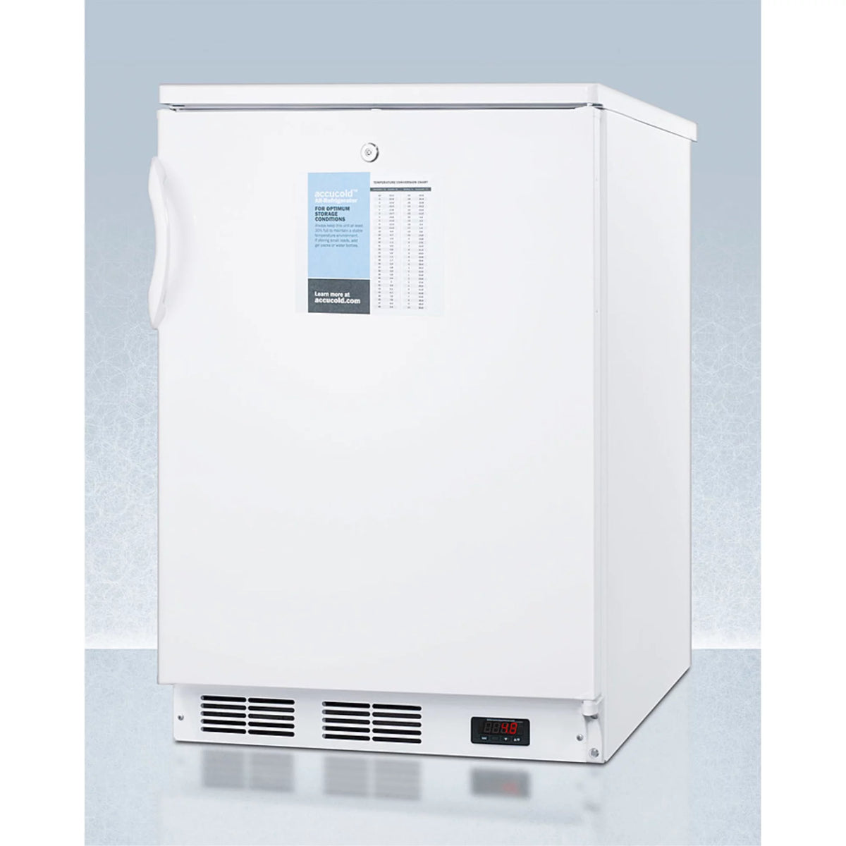 24" Wide Auto Defrost Commercial All-Refrigerator with Lock N5918