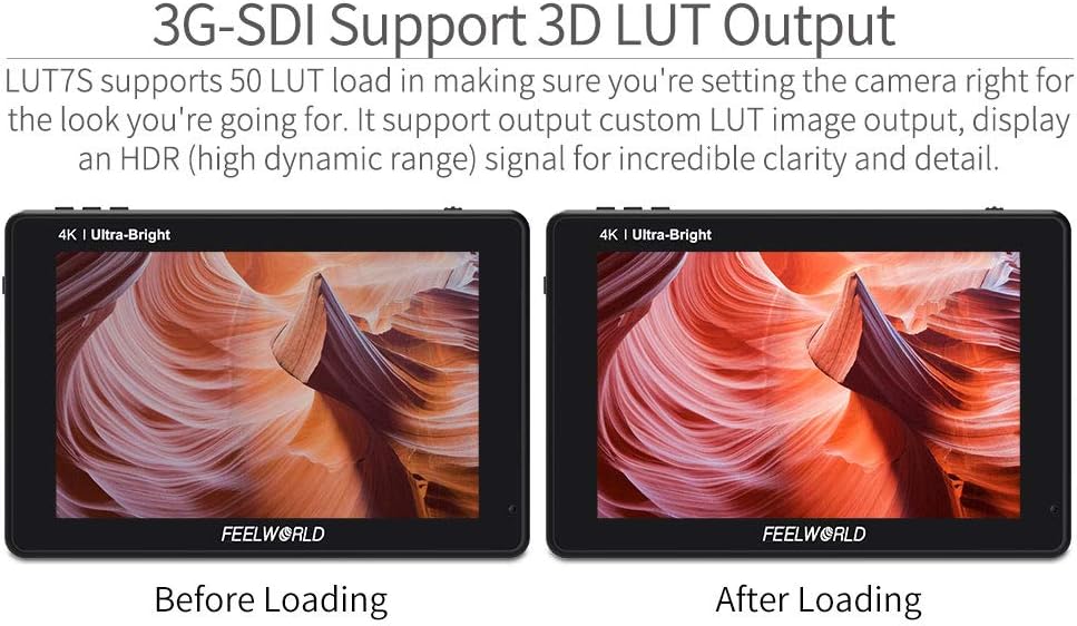 7 Inch 2200nit SDI Touch Screen Camera Field Monitor B56077