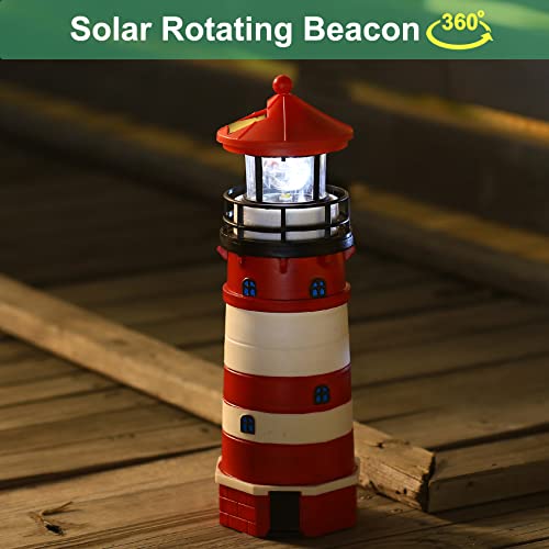 Solar LED Lighthouse Lamp Outdoor Decorative T83266