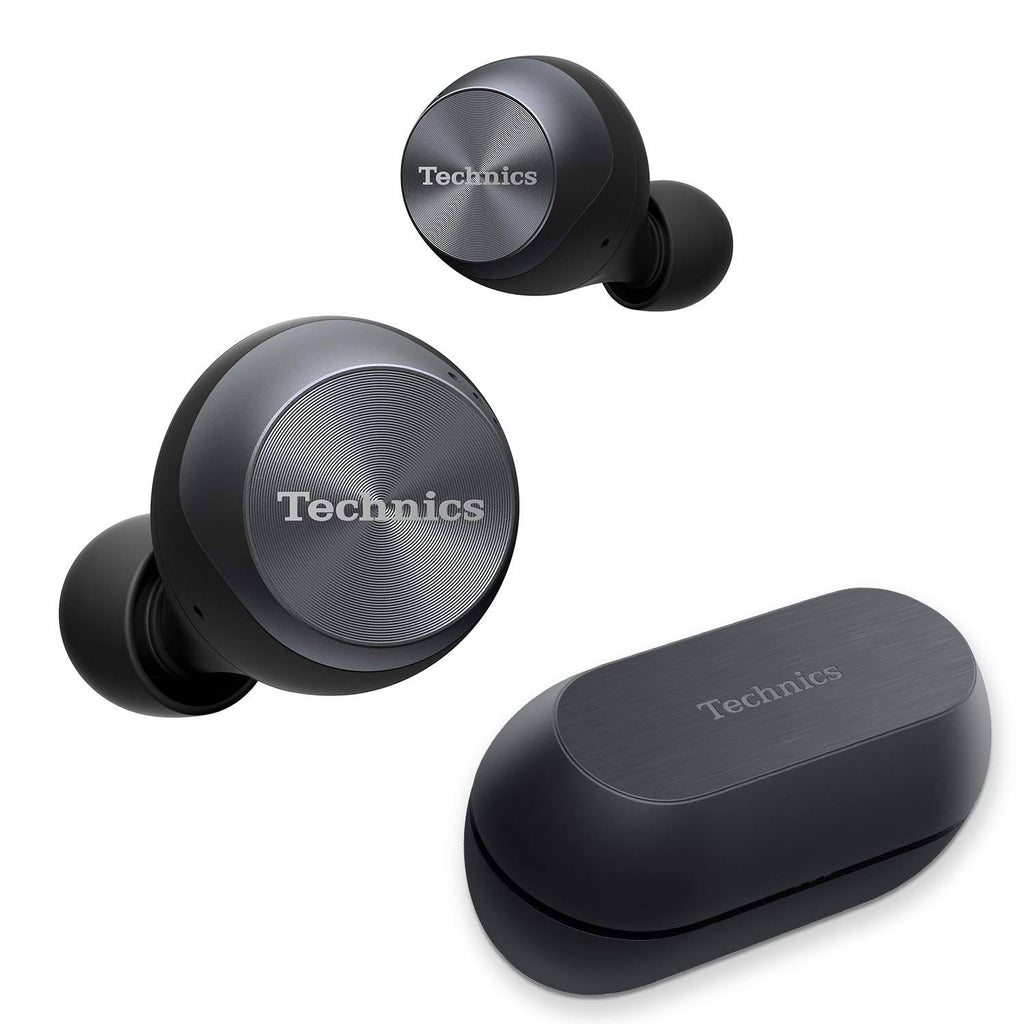 Black Wireless Noise-Canceling In-Ear Earphones with Mic G50425