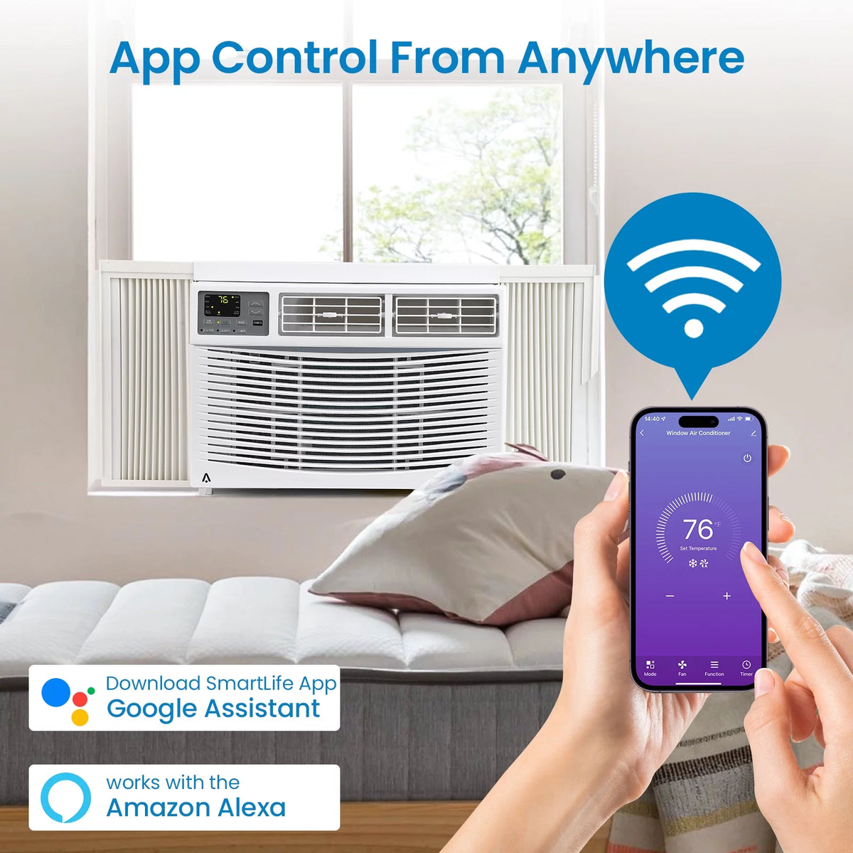 5000 BTU Window Air Conditioner with Mechanical Controls R851