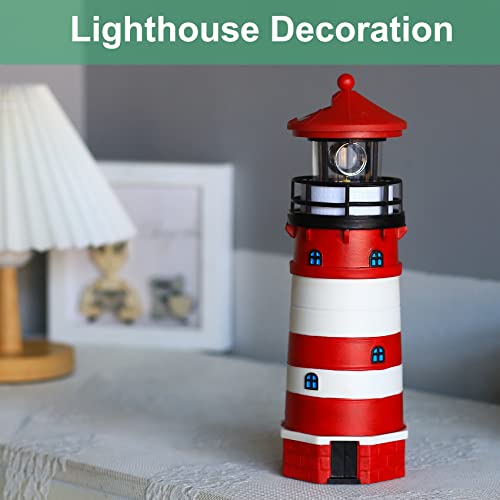 Solar LED Lighthouse Lamp Outdoor Decorative T83266