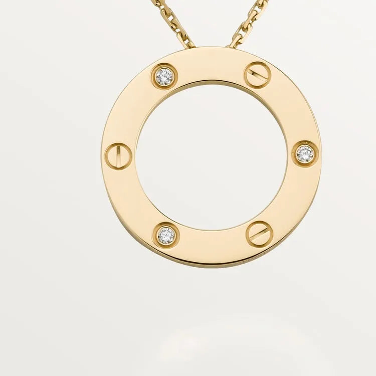 3 Diamonds Necklace Y670345