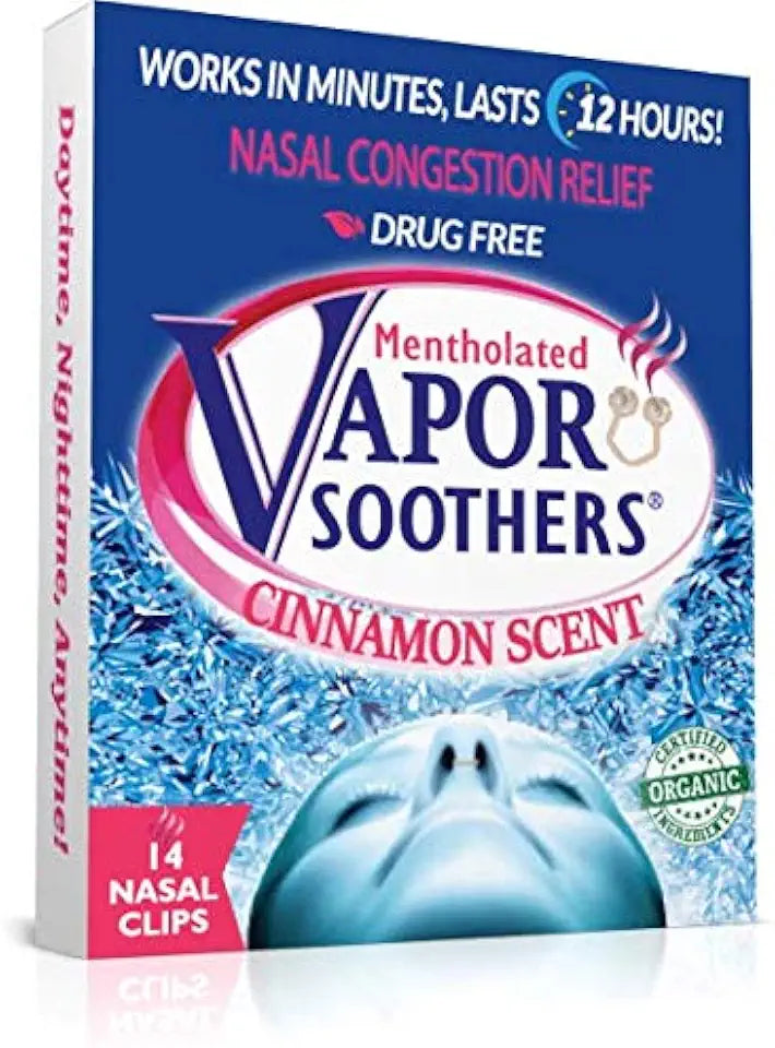 Nasal Dilator Clips, 14 Count, Cinnamon I728386
