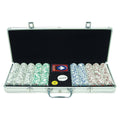 500 11.5g Poker Chip Set with Aluminum Case G38940
