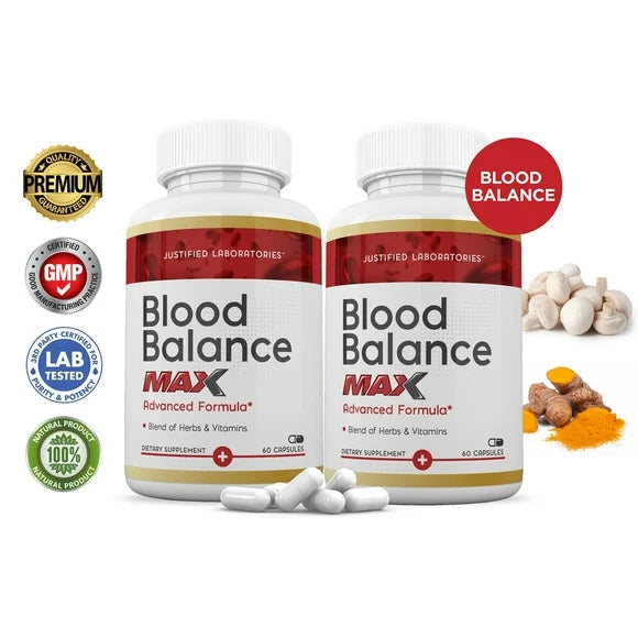 Blood Red 1295MG 120 Capsules H6259