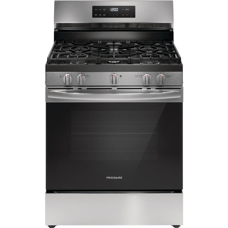 5 Burner Freestanding Gas Range in Stainless Steel P988