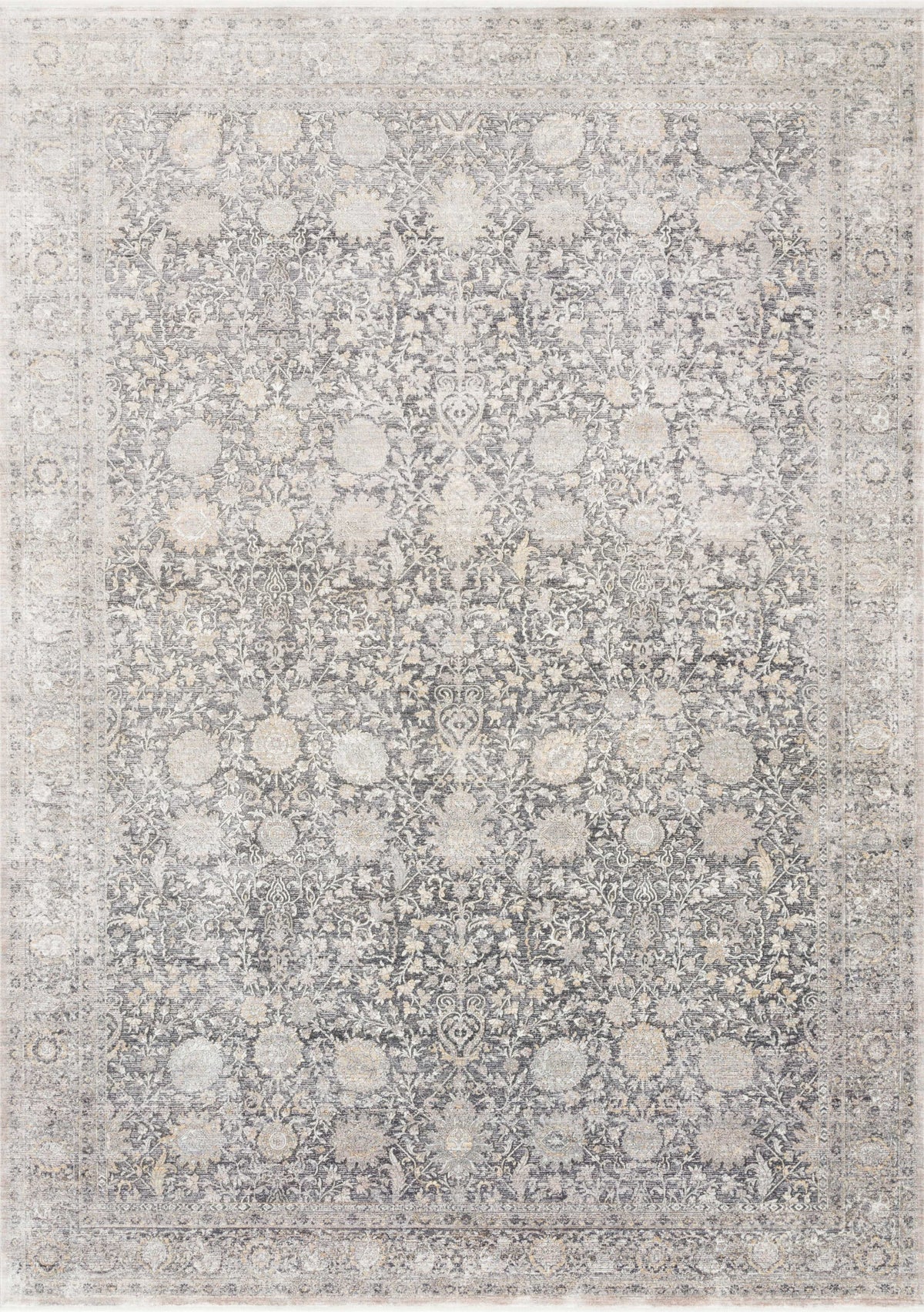 Charcoal Sand 9'6 x 12'6 Rug T42542