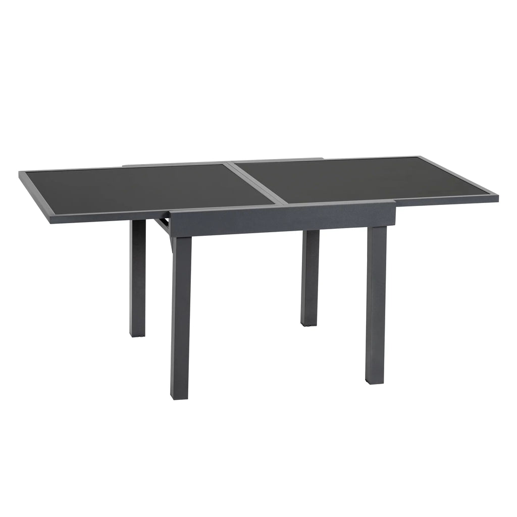 Dark Gray Aluminum Outdoor Dining Table E889