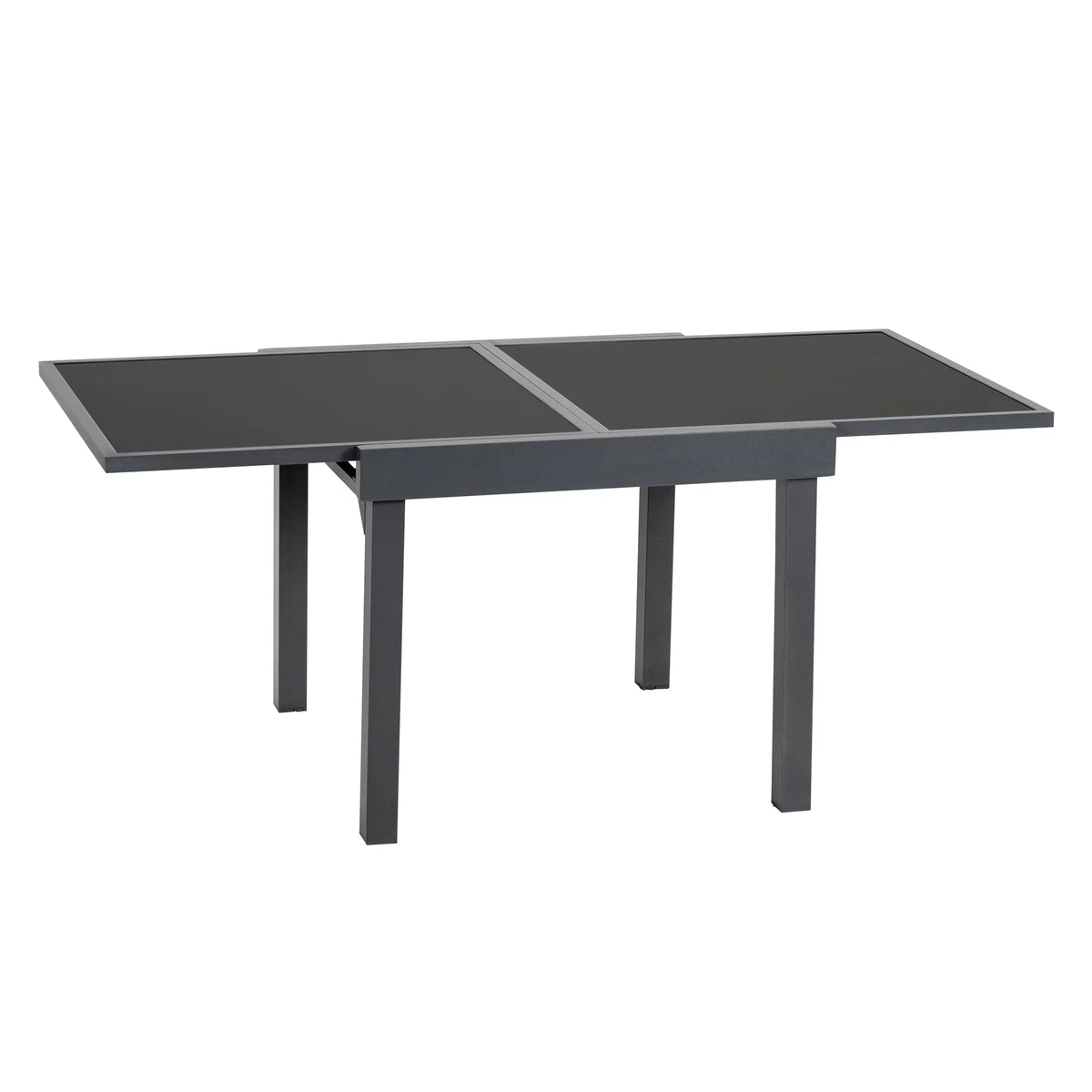 Dark Gray Aluminum Outdoor Dining Table E889