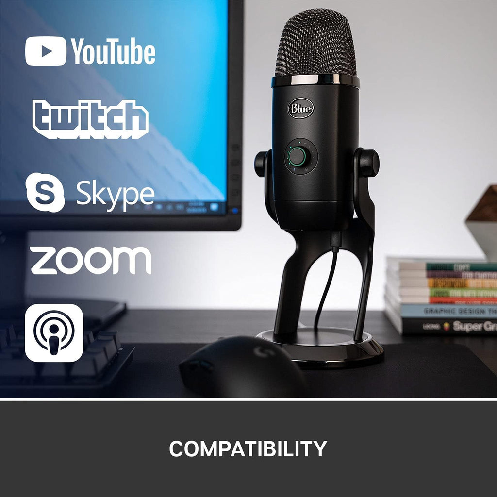 Condenser USB Microphone with LED Lighting N958006