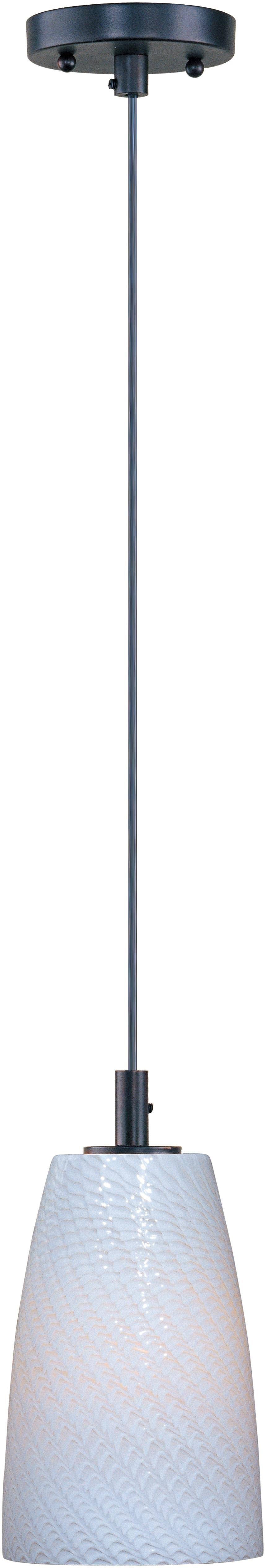 1-Light Bronze Pendant B659