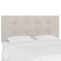 MicroSuede Tufted Cal King Headboard Q1729