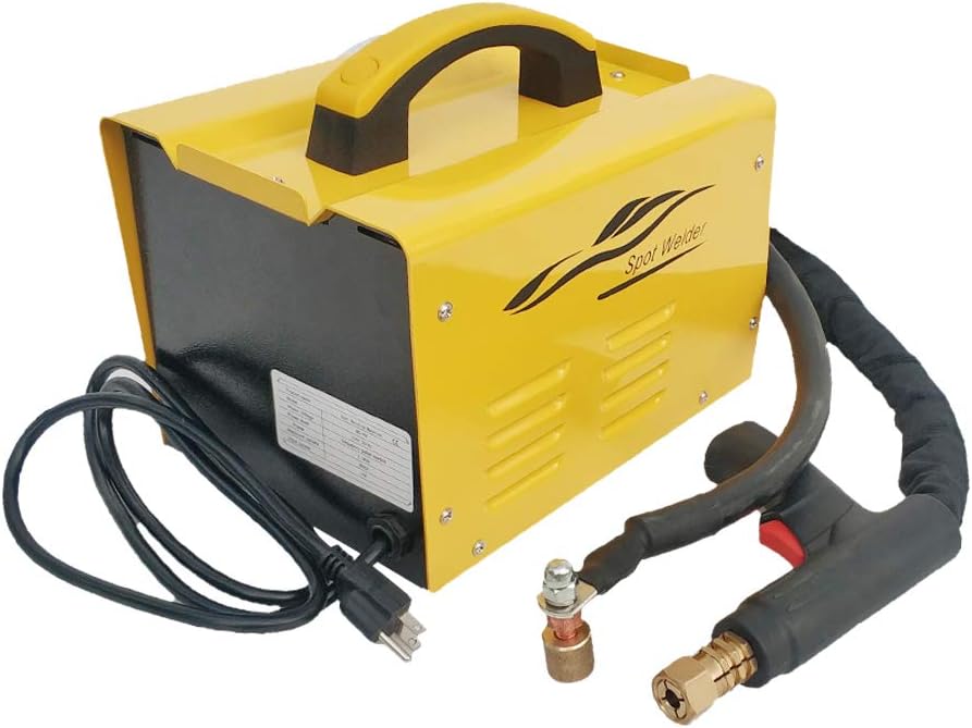 Vehicle Panel Spot Puller Dent Spotter 3500A 7 Modes 3KW Spot Welding Machine 110V H403794