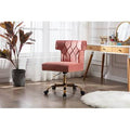 Pink Velvet Task Chair Y2808