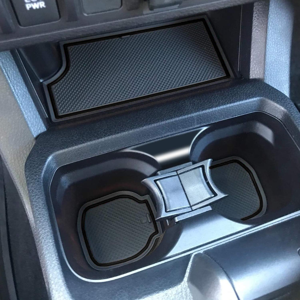 Non-Slip Anti Dust Cup Holder Center Console and Door Pocket Inserts Mats D646