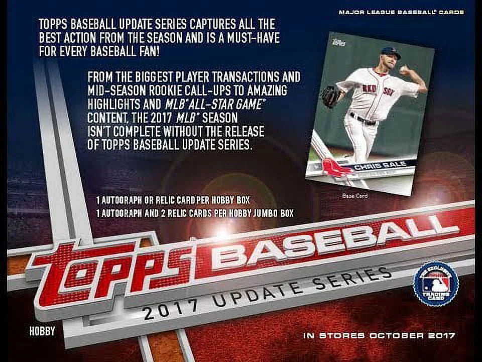 2017 Topps Chrome Baseball Cards Blaster Box Z86812