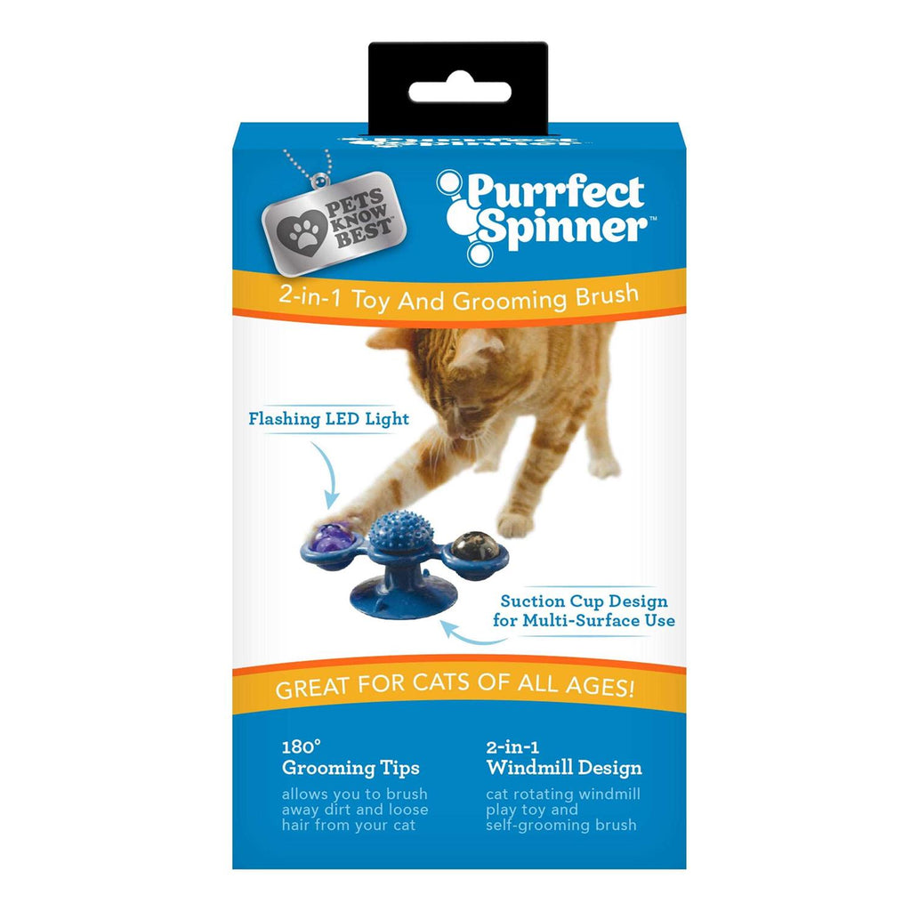 Spinner Toy & Grooming Brush U380743