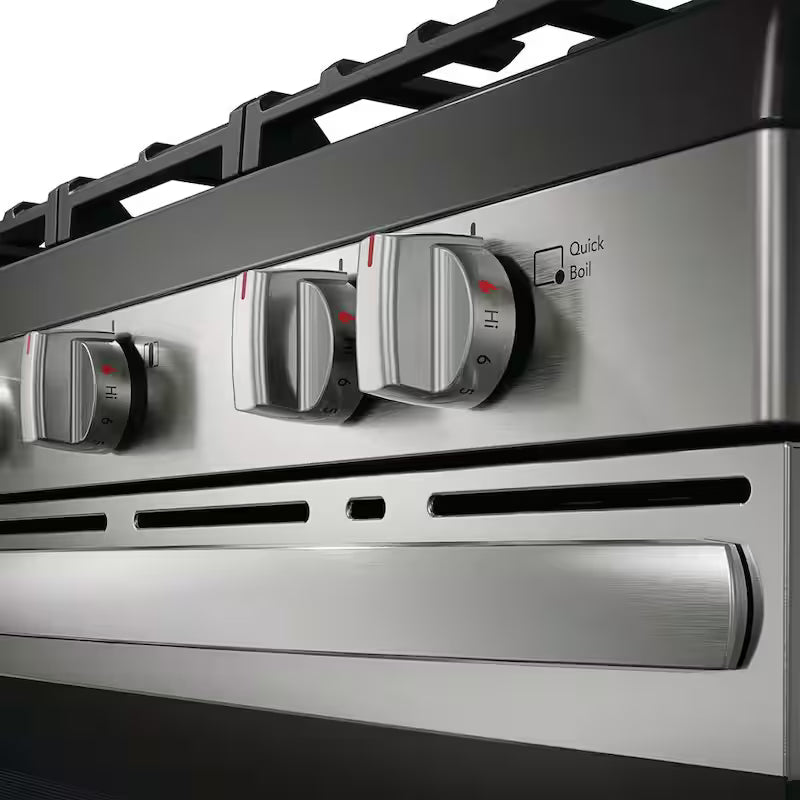 5 Burner Freestanding Gas Range in Stainless Steel P988