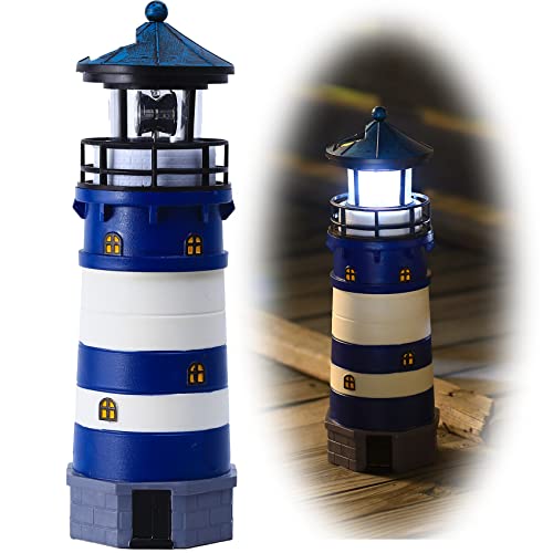 Solar LED Lighthouse Lamp Outdoor Decorative T83266