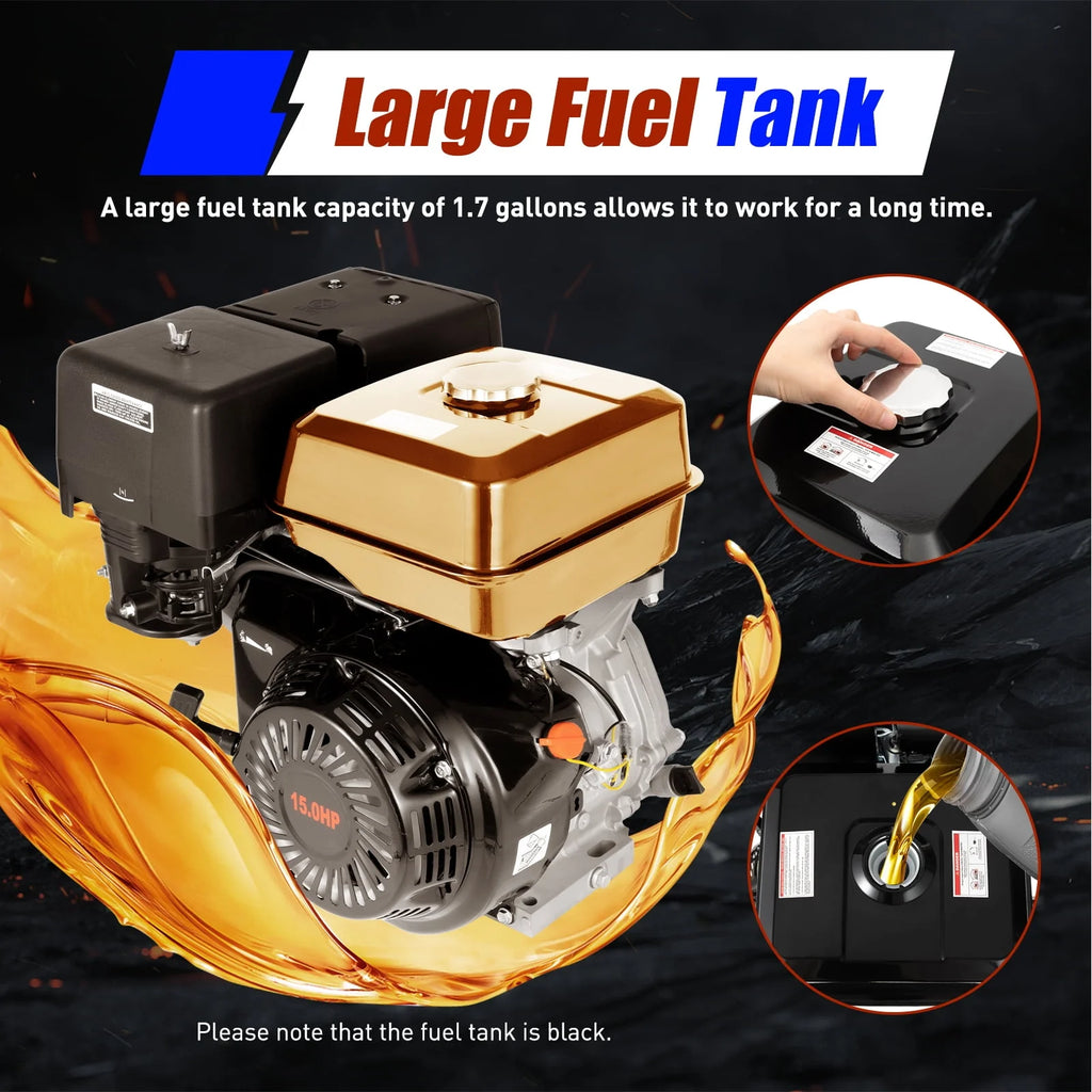 9700 Watt 420CC 15HP Gas Powered Portable Generator A782130