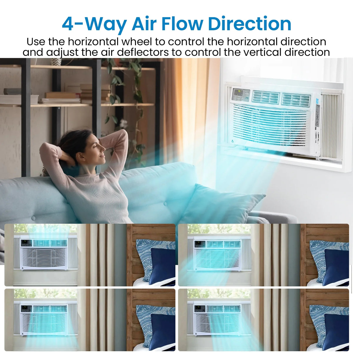 5000 BTU Window Air Conditioner with Mechanical Controls R851