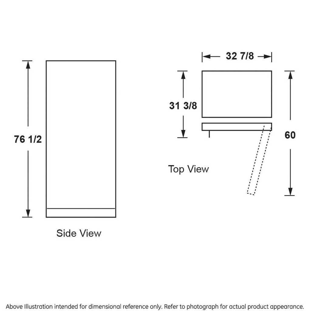 White Upright Freezer U312