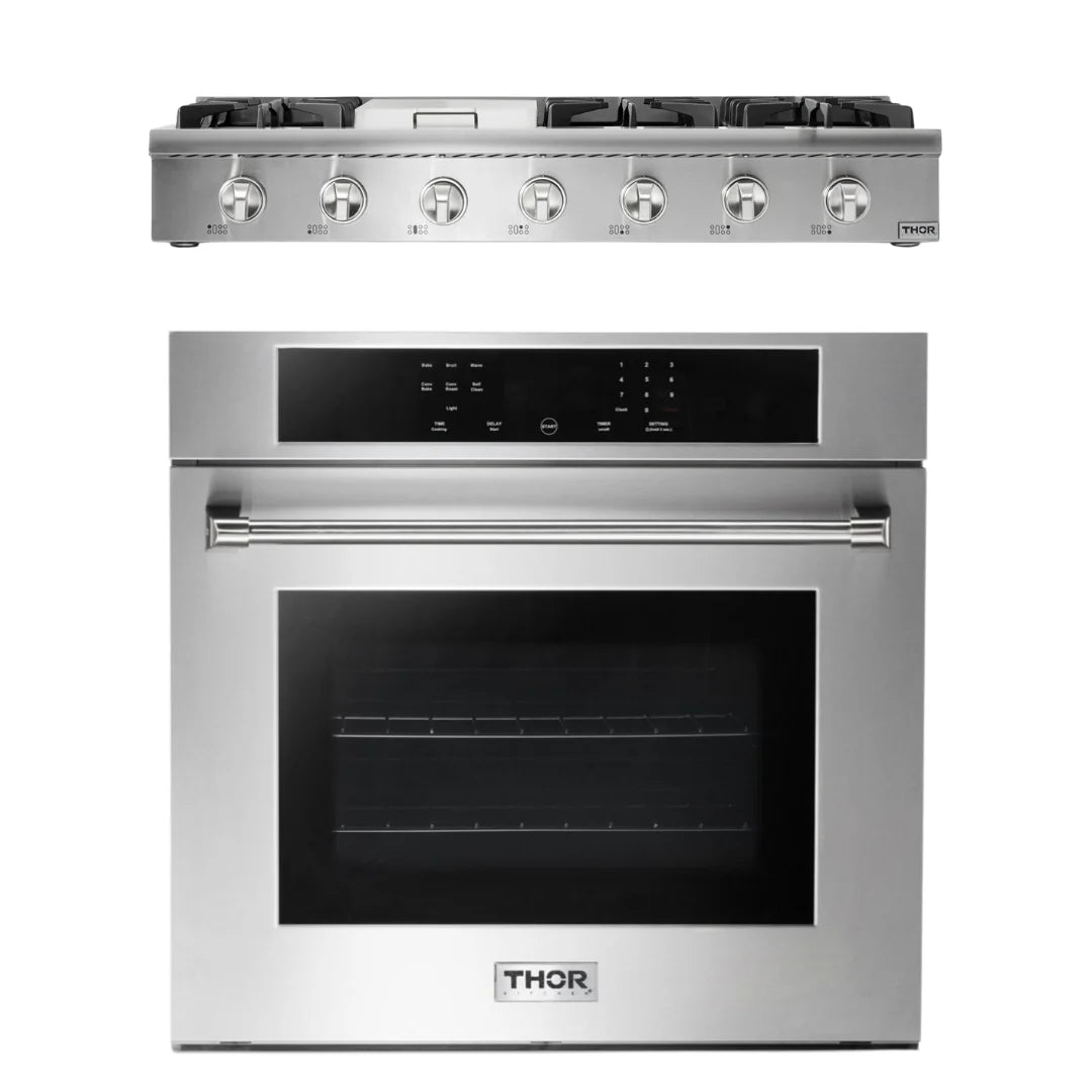 30 Wall Oven, 48 Rangetop J637