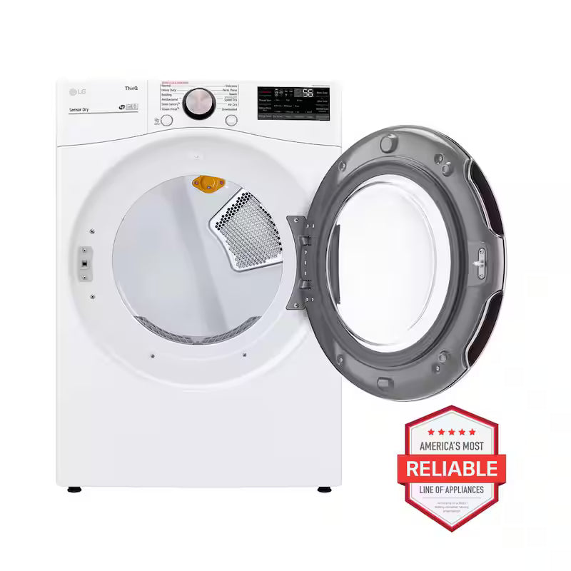 7.4 Cu. Ft. Vented Gas Dryer in White V1887