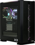 ATX Mid-Tower Case with 4 RGB Fans A14213