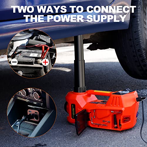 5 Ton Electric Hydraulic Car Jack Kit with LED Light N5381