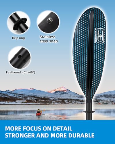 Kayak Paddle with Paddle Leash C67187
