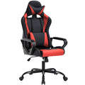 White Ergonomic High-Back Gaming Chair with Lumbar Support U81135