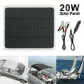 20W Solar Panel 12V Battery Charger H68274