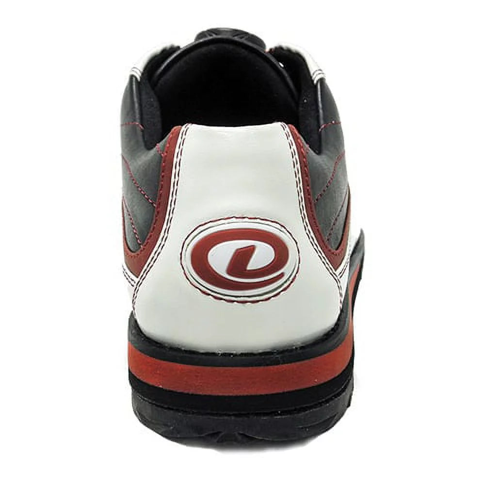 Mens White Black Red Bowling Shoes W545