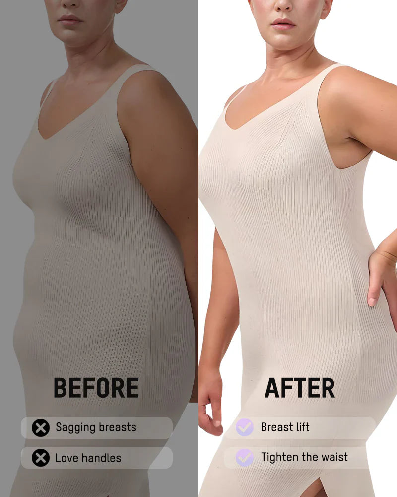 Women's Tummy Control Zip Bodysuit M41506
