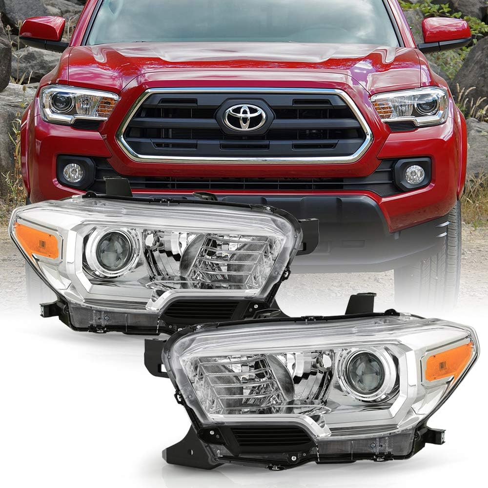 Chrome Housing Projector Headlights L571026
