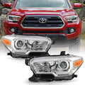 Chrome Housing Projector Headlights L571026