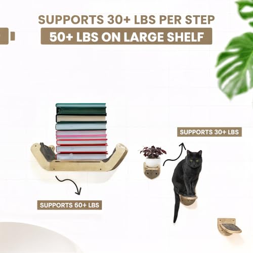 Wall Mounted Cat Furniture Set of 3 G438