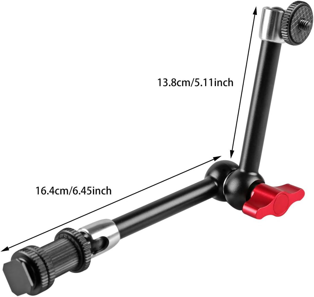 11 inch Adjustable Articulating Friction Magic Arm & Large Super Clamp I98999