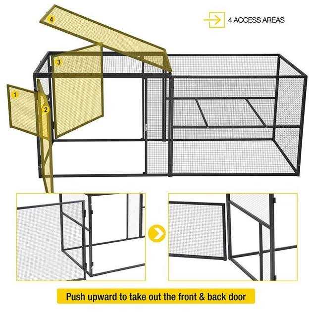 Chicken Coop Extension Run F97715