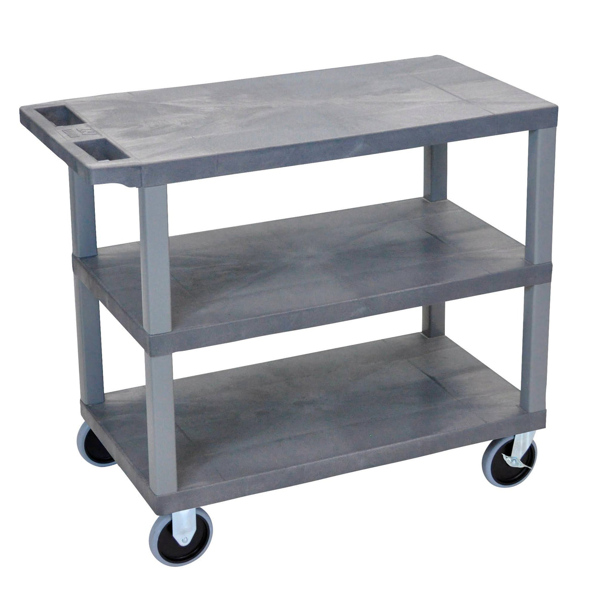 Gray 18x32 Cart with 3 Flat Shelves H41936