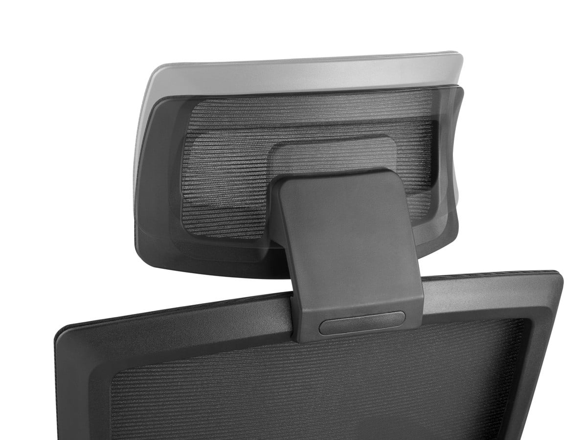 Ergonomic Office Chair with Foam Seat, Adjustable Headrest, Lumbar Support, Armrests R39164