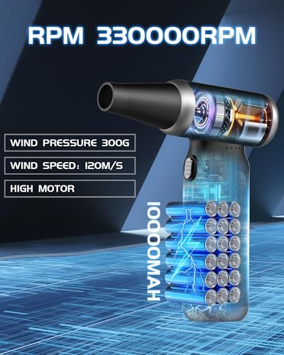 Cordless Rechargeable Electric Air Duster K55997