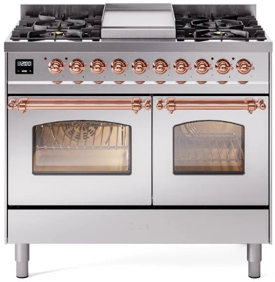 40 Dual Fuel Propane Gas Range Stainless Steel G543519