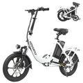 16" Folding Electric Bike with Removable Battery U9677