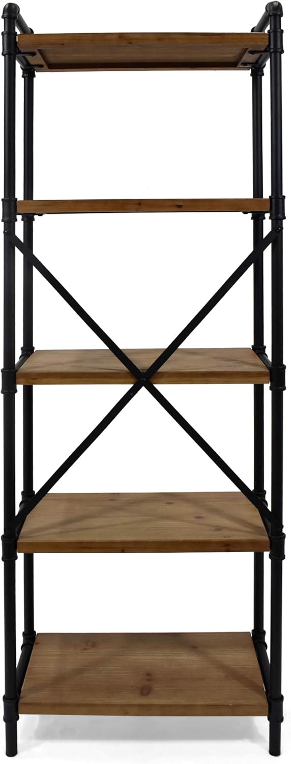 5 Shelf Firwood Bookcase V182187